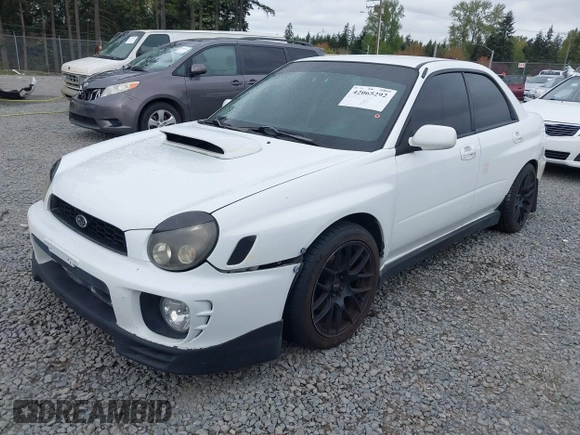 2002 Subaru Impreza WRX with VIN JF1GD296X2G520406, listed as a IAAI auction lot 42065292 with 263,843 mi miles and . Bid and sale history available at DreamBid. Image 21.