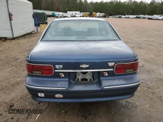 1996 Chevrolet Caprice Classic 1SA Special Value Pkg with VIN 1G1BL52P2TR180291, listed as a Copart auction lot 49101695 with 162,437 mi miles and Clean Title. Bid and sale history available at carsss.com. Image 6.