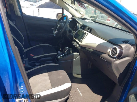 2021 Nissan Versa SV with VIN 3N1CN8EV1ML855643, listed as a IAAI auction lot 42772321 with 56,604 mi miles and . Bid and sale history available at DreamBid. Image 5.
