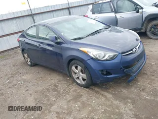 2013 Hyundai Elantra GLS z VIN 5NPDH4AE9DH347623, wystawiony jako IAAI lot #41177236 z przebiegiem 217 294 mil mil oraz . Historia ofert i sprzedaży dostępna na DreamBid. Obrazek 1.