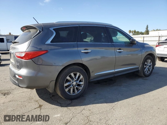 2015 Infiniti QX60 with VIN 5N1AL0MM7FC518912, listed as a Copart auction lot 66558744 with 125,750 mi miles and Salvage title. Bid and sale history available at DreamBid. Image 3.