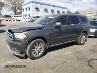 2016 Dodge Durango SXT with VIN 1C4RDJAGXGC415929, listed as a Copart auction lot 52812635 with 202,456 mi miles and Salvage title. Bid and sale history available at DreamBid. Image 1.