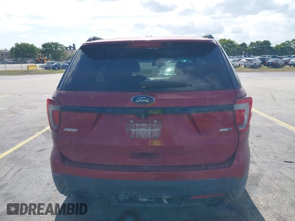 2016 Ford Explorer Sport with VIN 1FM5K8GT8GGC30512, listed as a IAAI auction lot 42190055 with 205,142 mi miles and . Bid and sale history available at carsss.com. Image 16.