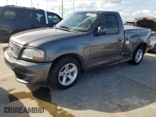 2003 Ford F-150 Lightning with VIN 2FTRF07303CA45572, listed as a Copart auction lot 74384694 with 0 mi miles and Salvage Title. Bid and sale history available at carsss.com. Image 1.