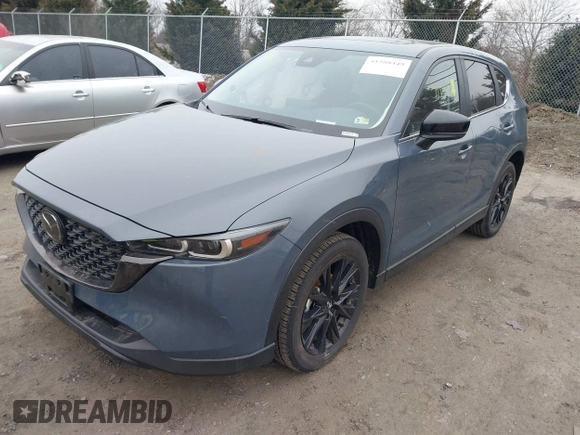 2024 Mazda CX-5 2.5 S Preferred Package with VIN JM3KFBCL9R0460027, listed as a IAAI auction lot 41588449 with 9,371 mi miles. Bid and sale history available at carsss.com. Image 2.