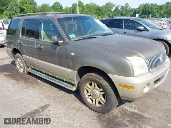 2004 Mercury Mountaineer Convenience with VIN 4M2ZU86K04UJ10378, listed as a IAAI auction lot 42707502 with 184,466 mi miles and . Bid and sale history available at DreamBid. Image 1.