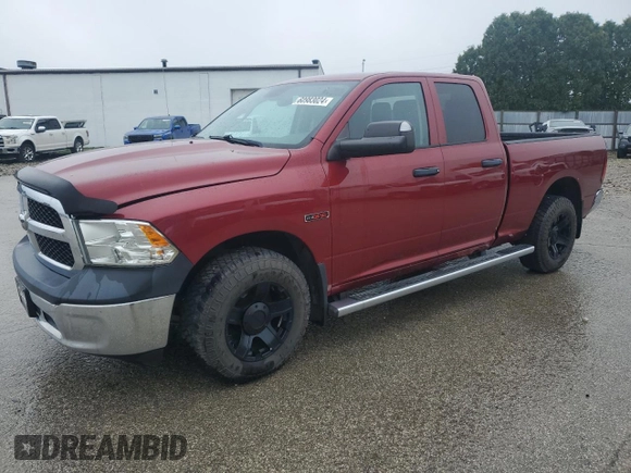 2015 Ram 1500 Tradesman z VIN 1C6RR7FM3FS655693, wystawiony jako Copart lot #60983024 z przebiegiem 86 311 mil mil oraz Czysty tytuł • Clean title. Historia ofert i sprzedaży dostępna na DreamBid. Obrazek 1.