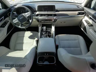2022 Kia Telluride EX with VIN 5XYP34HC8NG324908, listed as a Copart auction lot 61273595 with 46,205 mi miles and Salvage title. Bid and sale history available at DreamBid. Image 8.
