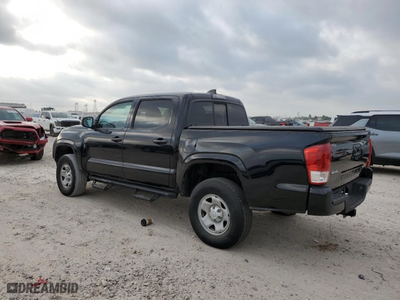 2022 Toyota Tacoma 4WD SR with VIN 3TMCZ5AN9NM458876, listed as a Copart auction lot 53727005 with 40,482 mi miles and Salvage Title. Bid and sale history available at carsss.com. Image 2.