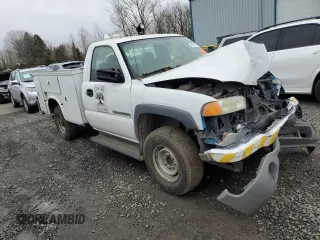 2006 GMC Sierra 1500 with VIN 1GDHC24U06E279010, listed as a Copart auction lot 46510085 with Not Provided miles and Salvage Title. Bid and sale history available at DreamBid. Image 4.