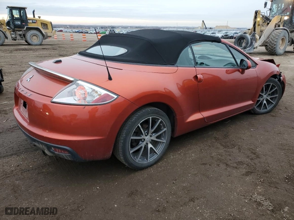 2012 Mitsubishi Eclipse GS Sport with VIN 4A37L2EF4CE001042, listed as a Copart auction lot 83382044 with 176,563 mi miles and Clean Title. Bid and sale history available at carsss.com. Image 3.