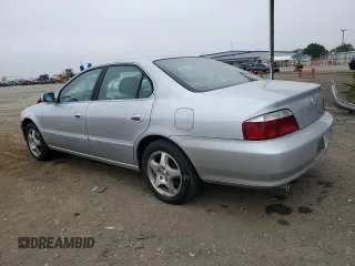 2002 Acura TL w/Navigation with VIN 19UUA56722A023536, listed as a Copart auction lot 73048224 with 136,880 mi miles and Salvage Title. Bid and sale history available at carsss.com. Image 2.