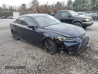 2018 Lexus IS 300 z VIN JTHC81D25J5033053, wystawiony jako IAAI lot #40852465 z przebiegiem 77 892 mil mil oraz . Historia ofert i sprzedaży dostępna na DreamBid. Obrazek 1.