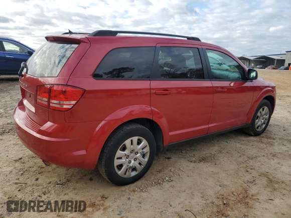 2016 Dodge Journey SE with VIN 3C4PDCAB3GT166496, listed as a Copart auction lot 84995054 with 121,494 mi miles and Salvage Title. Bid and sale history available at carsss.com. Image 3.