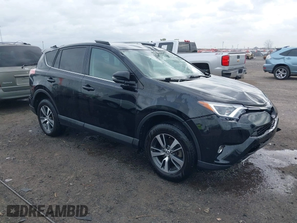 2018 Toyota RAV4 XLE with VIN 2T3WFREV9JW412755, listed as a IAAI auction lot 41889960 with 216,451 mi miles and . Bid and sale history available at carsss.com. Image 1.