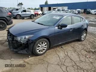 2016 Mazda 3 i Touring with VIN 3MZBM1V70GM327270, listed as a Copart auction lot 57936925 with 90,777 mi miles and Salvage title. Bid and sale history available at DreamBid. Image 1.