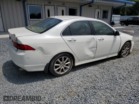 2006 Acura TSX with VIN JH4CL96806C020101, listed as a Copart auction lot 57510595 with 235,992 mi miles and Salvage title. Bid and sale history available at DreamBid. Image 3.