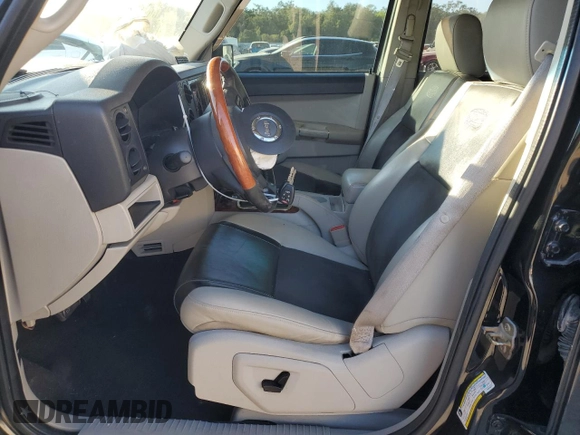 2007 Jeep Commander Overland with VIN 1J8HG68217C619277, listed as a Copart auction lot 82934414 with 136,282 mi miles and Salvage title. Bid and sale history available at DreamBid. Image 7.