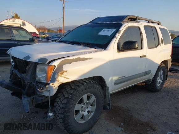2008 Nissan Xterra S with VIN 5N1AN08W28C541006, listed as a IAAI auction lot 40581002 with 141,776 mi miles and . Bid and sale history available at DreamBid. Image 2.