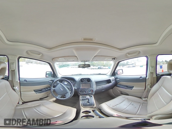 2009 Jeep Patriot Limited with VIN 1J4FT48B89D170220, listed as a Copart auction lot 44338455 with 194,154 mi miles and Salvage title. Bid and sale history available at DreamBid. Image 14.