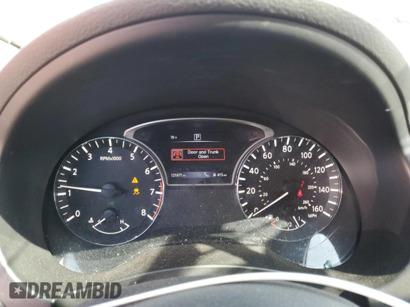 2016 Nissan Altima SL with VIN 1N4AL3AP9GC293808, listed as a Copart auction lot 49041605 with 121,871 mi miles and Salvage Title. Bid and sale history available at carsss.com. Image 9.