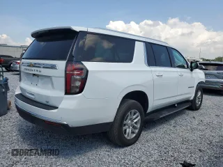 2023 Chevrolet Suburban LT z VIN 1GNSKCKD4PR204186, wystawiony jako Copart lot #57835905 z przebiegiem 59 858 mil mil oraz Czysty tytuł • Clean title. Historia ofert i sprzedaży dostępna na DreamBid. Obrazek 3.