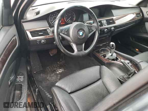 2009 BMW 5 Series 528i with VIN WBANU53509C121621, listed as a Copart auction lot 42381604 with 309,780 mi miles and Clean Title. Bid and sale history available at carsss.com. Image 8.