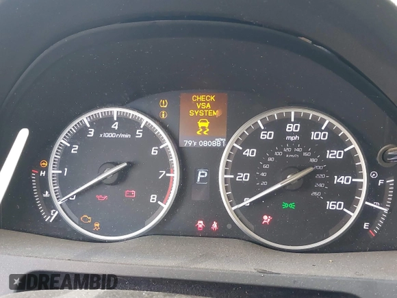 2018 Acura RDX with VIN 5J8TB4H33JL011217, listed as a IAAI auction lot 40102163 with 80,881 mi miles. Bid and sale history available at carsss.com. Image 7.
