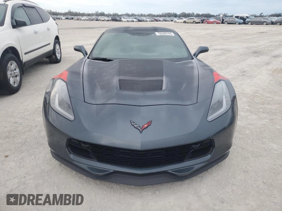 2019 Chevrolet Corvette Grand Sport 2LT with VIN 1G1YX2D70K5115777, listed as a Copart auction lot 78260744 with 0 mi miles and Non Repairable. Bid and sale history available at carsss.com. Image 5.