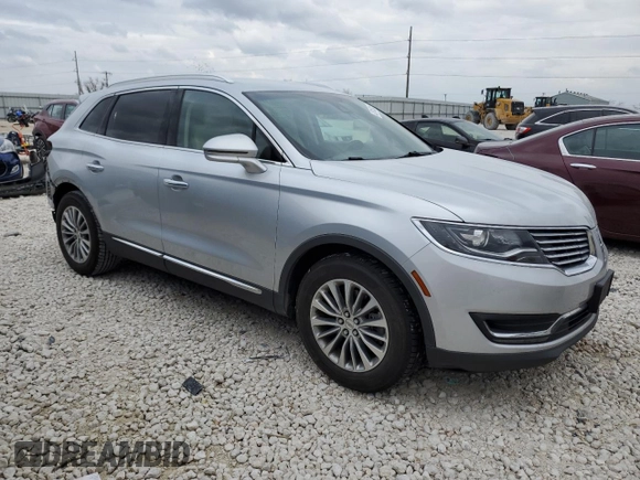 2017 Lincoln MKX Select with VIN 2LMPJ6KR0HBL54220, listed as a Copart auction lot 47615235 with 94,167 mi miles and Salvage Title. Bid and sale history available at carsss.com. Image 4.