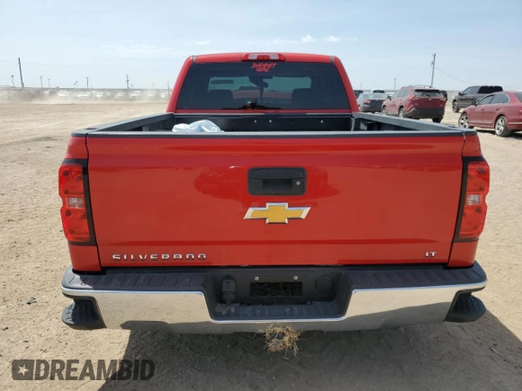 2016 Chevrolet Silverado 1500 LT with VIN 1GCRCREC0GZ197425, listed as a Copart auction lot 65031304 with 122,605 mi miles and Salvage Title. Bid and sale history available at DreamBid. Image 6.