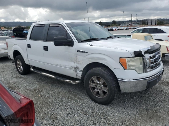 2010 Ford F-150 XL with VIN 1FTEW1CW4AFC57218, listed as a Copart auction lot 51371205 with 217,208 mi miles and Clean Title. Bid and sale history available at carsss.com. Image 4.