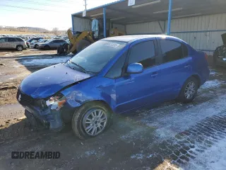 2013 Suzuki SX4 LE with VIN JS2YC5A38D6101442, listed as a Copart auction lot 42833395 with 154,379 mi miles and Salvage Title. Bid and sale history available at carsss.com. Image 1.