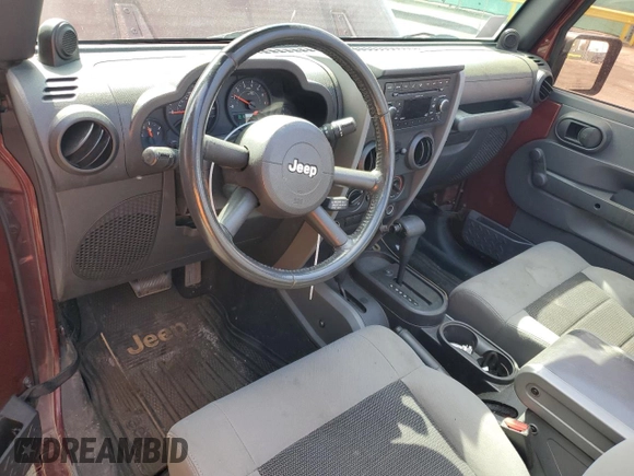 2008 Jeep Wrangler X с VIN 1J4FA24128L546924, выставлен на аукционе Copart как лот 58186175 с пробегом 224 632 миль миль и Списание • Salvage title. История ставок и продаж доступна на DreamBid. Изображение 8.