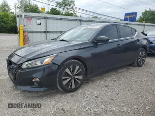 2019 Nissan Altima SL with VIN 1N4BL4EV0KC190580, listed as a Copart auction lot 56099395 with 143,811 mi miles and Salvage title. Bid and sale history available at DreamBid. Image 1.