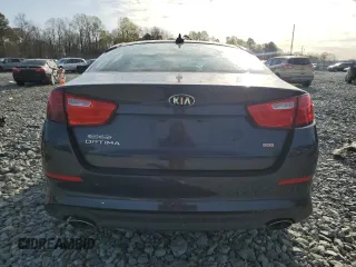 2015 Kia Optima LX with VIN 5XXGM4A72FG436488, listed as a Copart auction lot 51295695 with 172,292 mi miles and Salvage Title. Bid and sale history available at carsss.com. Image 6.