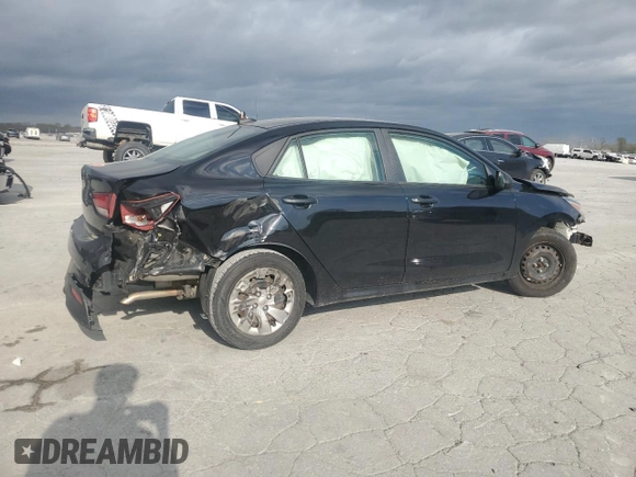 2018 Kia Rio LX with VIN 3KPA24AB6JE062646, listed as a Copart auction lot 51510475 with 123,151 mi miles and Salvage Title. Bid and sale history available at carsss.com. Image 3.
