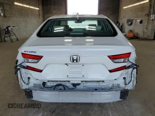 2021 Honda Accord EX-L with VIN 1HGCV1F50MA058005, listed as a Copart auction lot 63679815 with 33,428 mi miles and Salvage title. Bid and sale history available at DreamBid. Image 6.