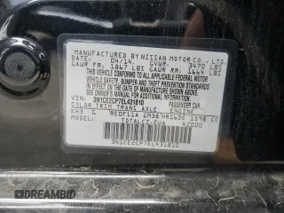 2014 Nissan Note SV with VIN 3N1CE2CP7EL431810, listed as a Copart auction lot 54339385 with 124,387 mi miles and Clean Title. Bid and sale history available at DreamBid. Image 12.