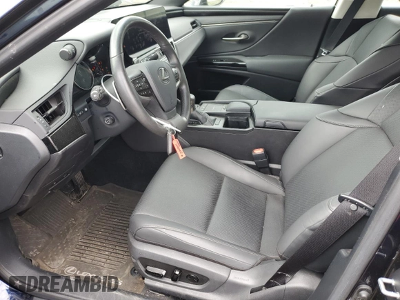 2022 Lexus ES 250 with VIN 58AD11D10NU009079, listed as a Copart auction lot 58255704 with 24,782 mi miles and Non repairable. Bid and sale history available at DreamBid. Image 7.