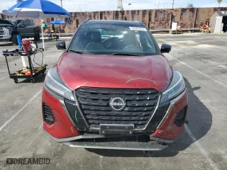 2023 Nissan Kicks SR with VIN 3N1CP5DV0PL494985, listed as a Copart auction lot 48383225 with 34,887 mi miles and Salvage Title. Bid and sale history available at carsss.com. Image 5.