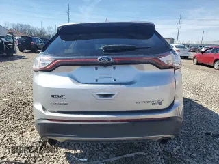 2016 Ford Edge Titanium with VIN 2FMPK4K94GBB49043, listed as a Copart auction lot 44937045 with 95,754 mi miles and Salvage Title. Bid and sale history available at carsss.com. Image 6.