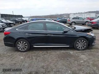 2015 Hyundai Sonata 2.4L Sport with VIN 5NPE34AF8FH096172, listed as a IAAI auction lot 41805767 with 158,595 mi miles. Bid and sale history available at carsss.com. Image 14.