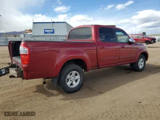 2006 Toyota Tundra SR5 with VIN 5TBDT44186S539595, listed as a Copart auction lot 46310015 with 164,845 mi miles and Salvage Title. Bid and sale history available at carsss.com. Image 3.