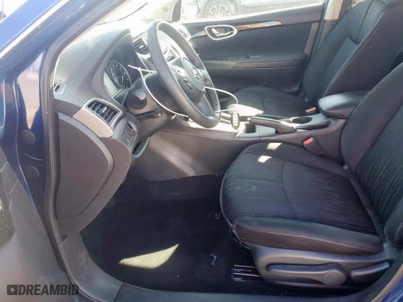 2017 Nissan Sentra SV with VIN 3N1AB7AP5HL716980, listed as a Copart auction lot 48011005 with 68,282 mi miles and Salvage Title. Bid and sale history available at carsss.com. Image 7.