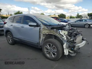 2021 Honda CR-V EX z VIN 2HKRW2H50MH627730, wystawiony jako Copart lot #56968335 z przebiegiem 61 366 mil mil oraz Szkoda całkowita • Salvage title. Historia ofert i sprzedaży dostępna na DreamBid. Obrazek 4.