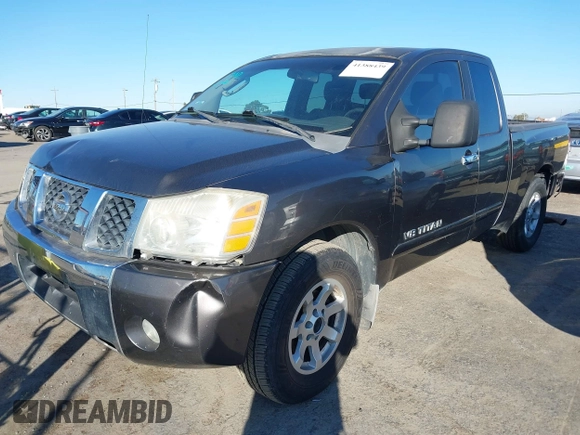 2006 Nissan Titan XE with VIN 1N6AA06B66N531528, listed as a IAAI auction lot 41388439 with 177,650 mi miles. Bid and sale history available at carsss.com. Image 2.