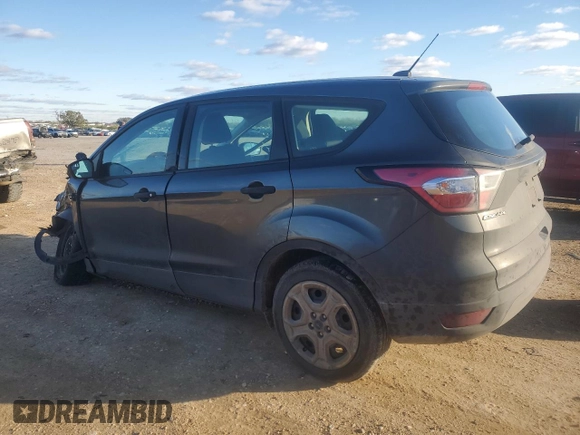 2017 Ford Escape S with VIN 1FMCU0F76HUE02420, listed as a Copart auction lot 45992035 with Not provided miles and Salvage title. Bid and sale history available at DreamBid. Image 2.