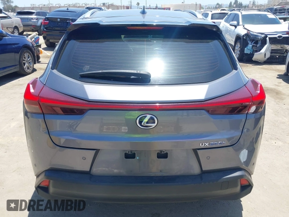 2020 Lexus UX 250h with VIN JTHP9JBH9L2020588, listed as a IAAI auction lot 42543365 with 61,792 mi miles and . Bid and sale history available at DreamBid. Image 16.