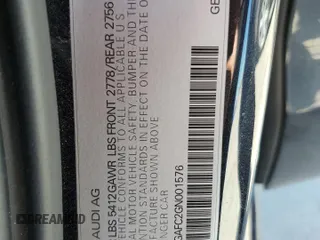 2016 Audi A6 Premium Plus z VIN WAUFGAFC2GN001576, wystawiony jako Copart lot #56293745 z przebiegiem 147 459 mil mil oraz Szkoda całkowita • Salvage title. Historia ofert i sprzedaży dostępna na DreamBid. Obrazek 12.
